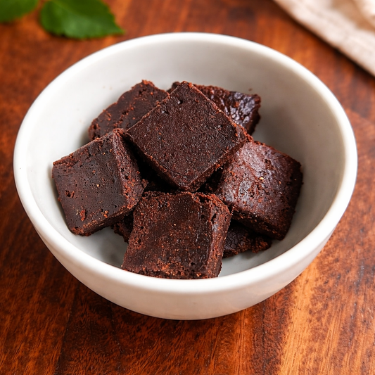 The Better Brownie: Made with Dark Chocolate, Dates, Oats , Almonds and more
