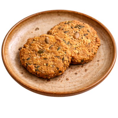 Baked Lentil Snap Crackers