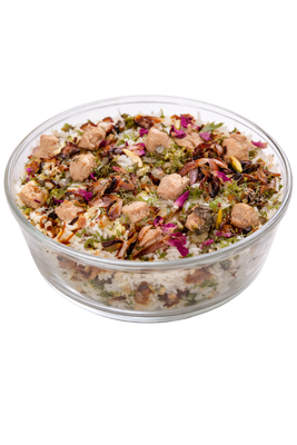 Soya Biryani Bowl (quinoa or rice)