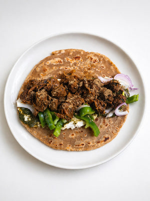 Chatpata Soya Wrap